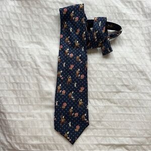 VTG 90s Cravates Tintin Hergé Moulinsart Silk Tie
